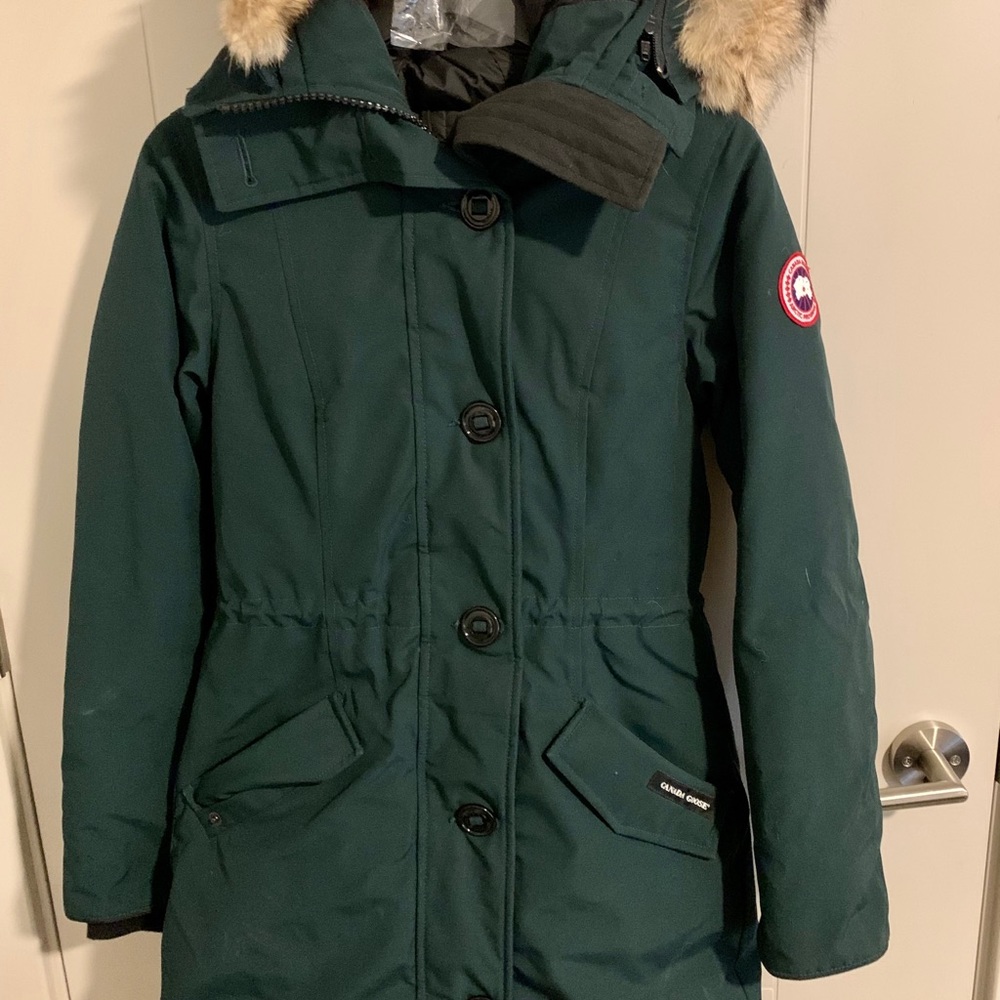 Canada Goose Green Parka XS